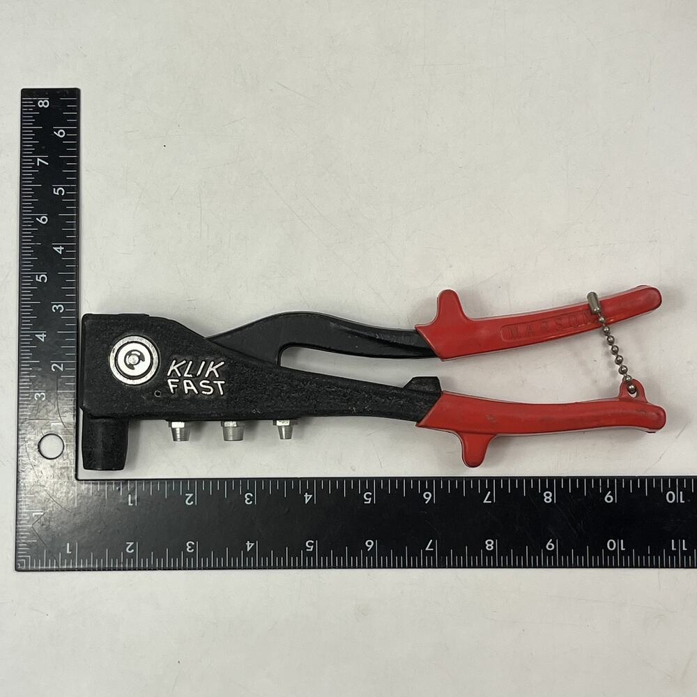 Marson Klik Fast HP-2 Pop Rivet Gun Hand Riveter Tool Heavy Duty USA
